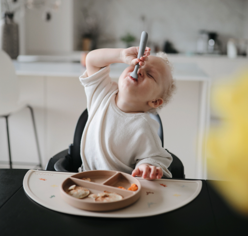 Mushie Silicone Feeding Spoon (2 Pack)