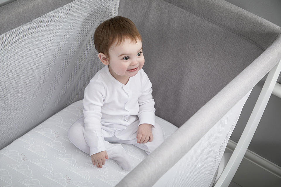Shnuggle Air Cot Fitted Sheets | Handy 2 Pack - Made from 100% super soft cotton