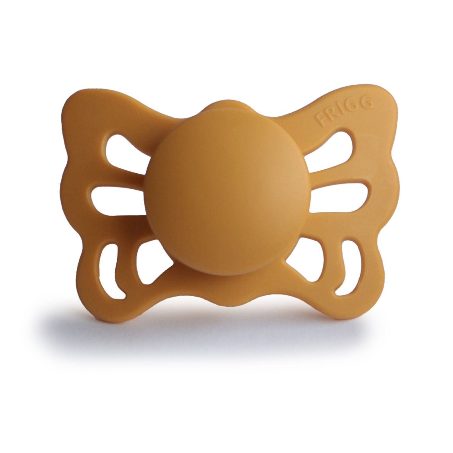 FRIGG Butterfly - Anatomical Silicone Pacifier - Honey Gold