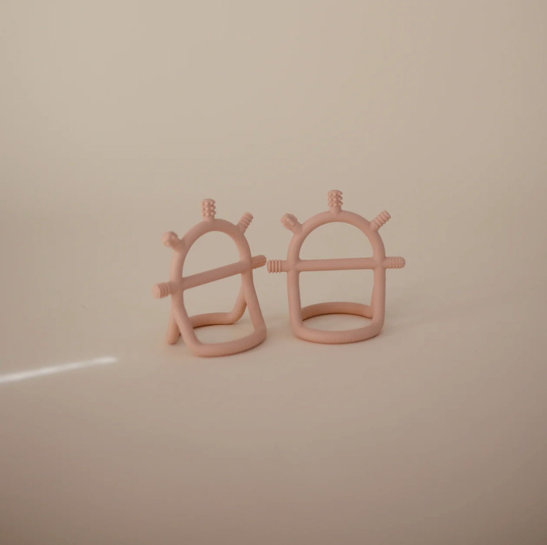 Mushie No-Drop Sensory Teethers