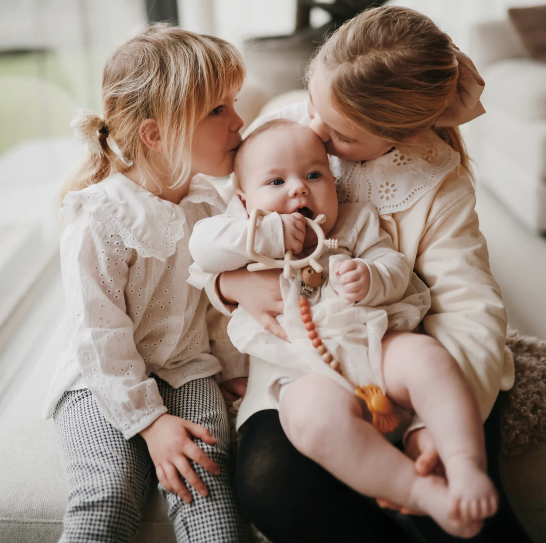Mushie No-Drop Sensory Teethers