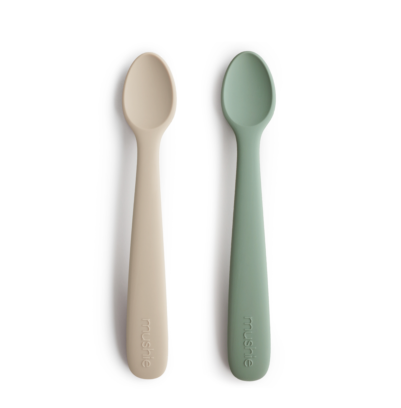 Mushie Silicone Feeding Spoon (2 Pack)