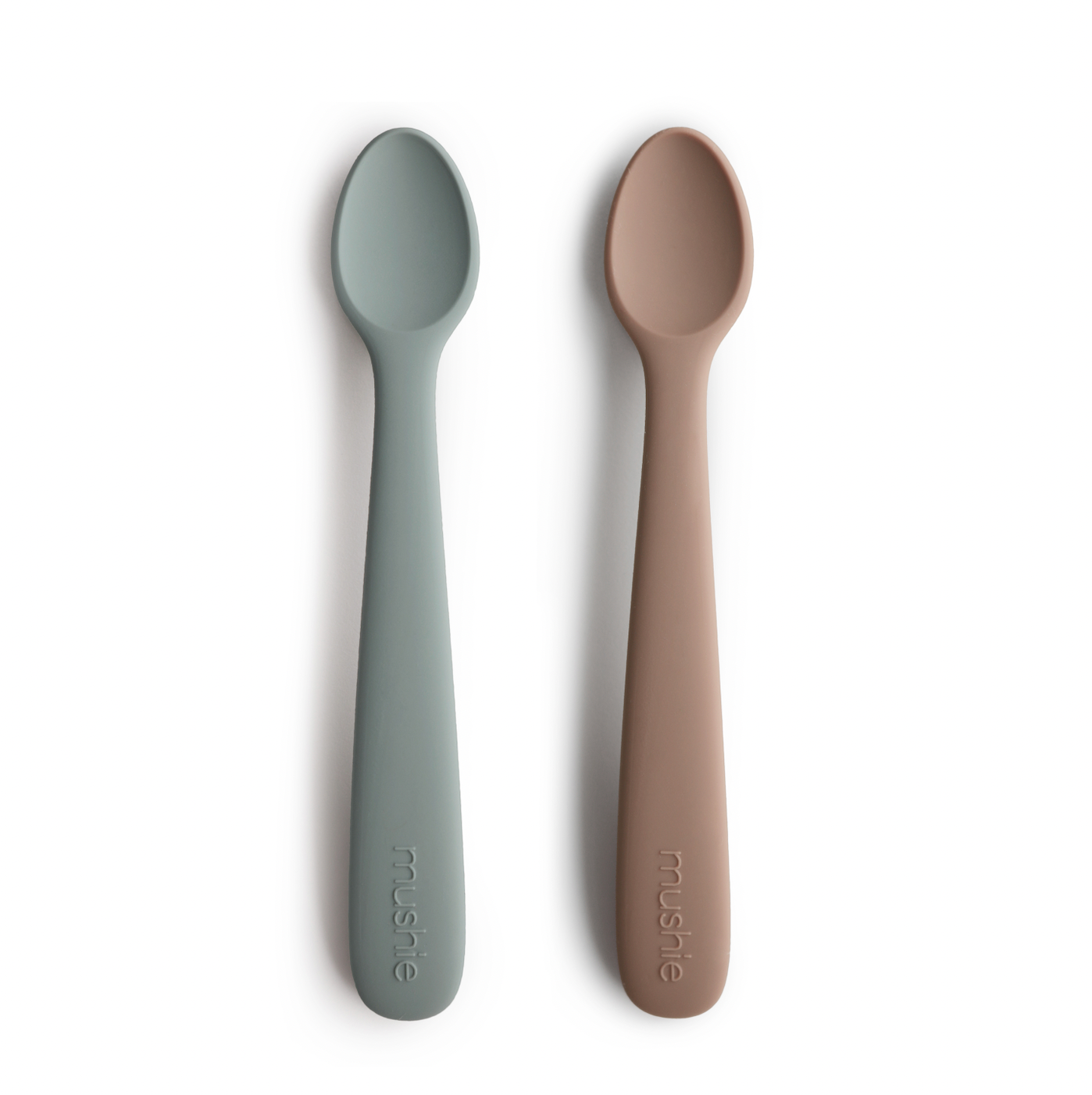 Mushie Silicone Feeding Spoon (2 Pack)
