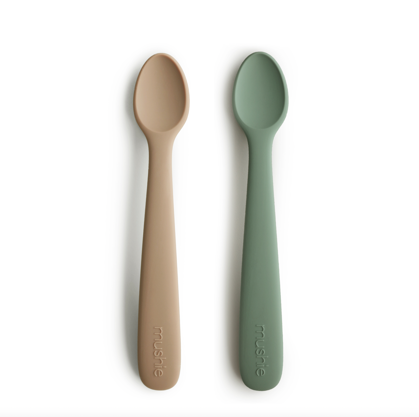 Mushie Silicone Feeding Spoon (2 Pack)