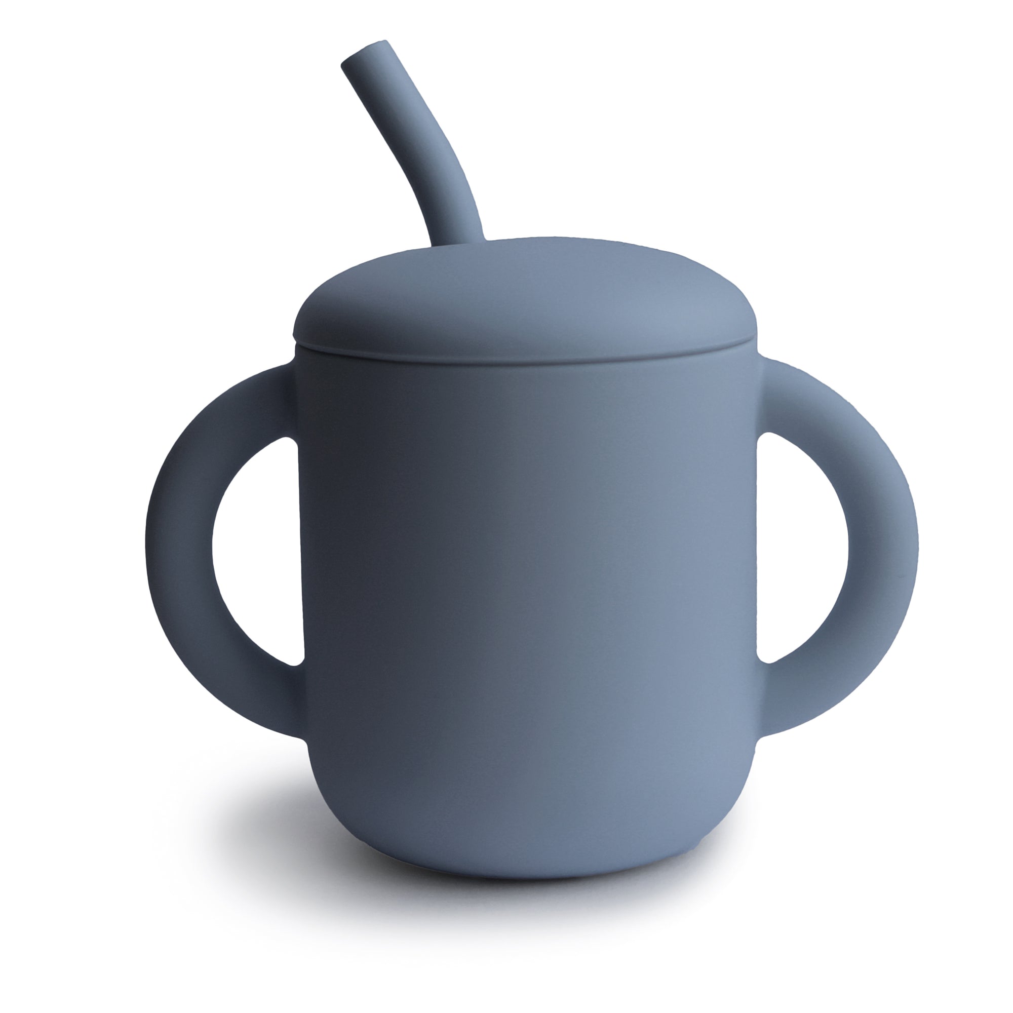 Mushie Silicone Training Cup & Straw