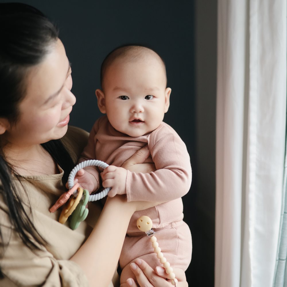 Mushie Teething Rings