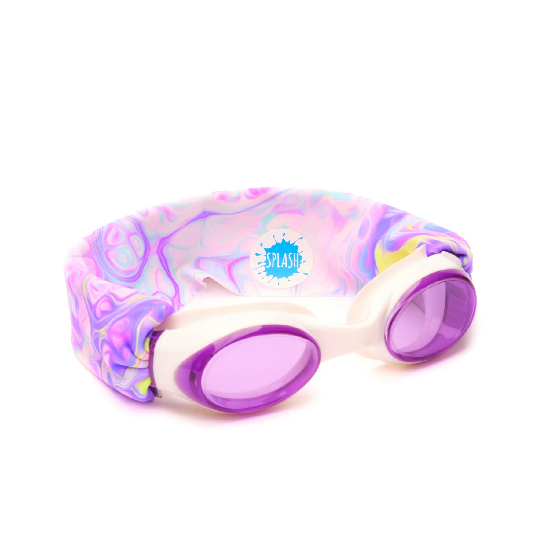 Splash Swim Place Goggles - Pastel Swirl