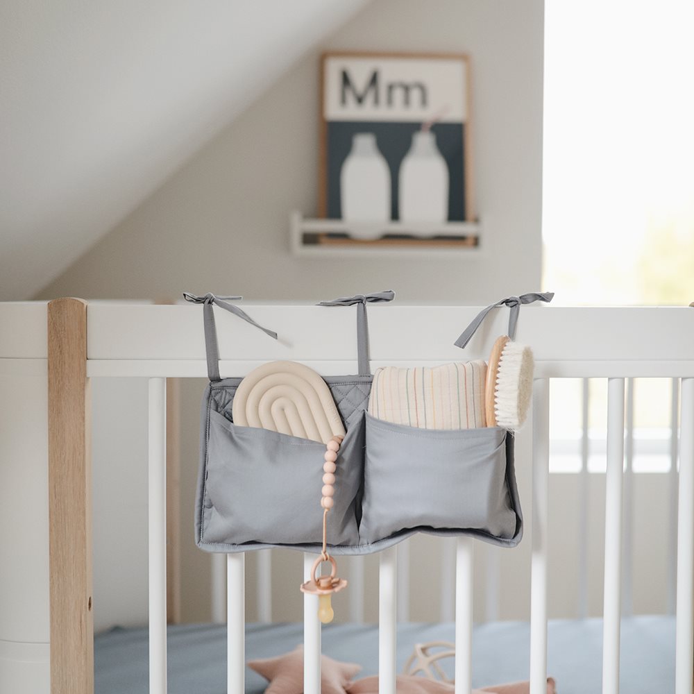 Mushie Crib Storage Pocket