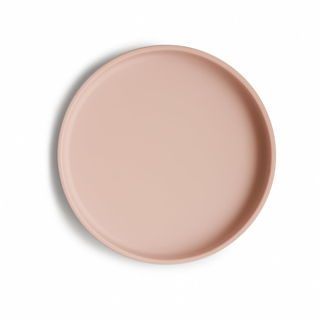 Mushie Classic Silicone "Stay-Put" Suction Plate