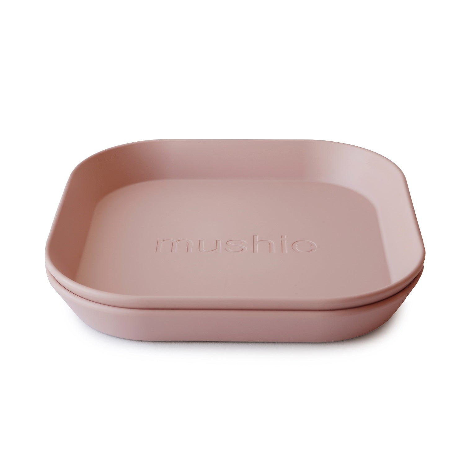 Mushie Plate Square 2P