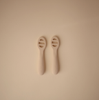 Mushie First Feeding Baby Spoons 2-Pack