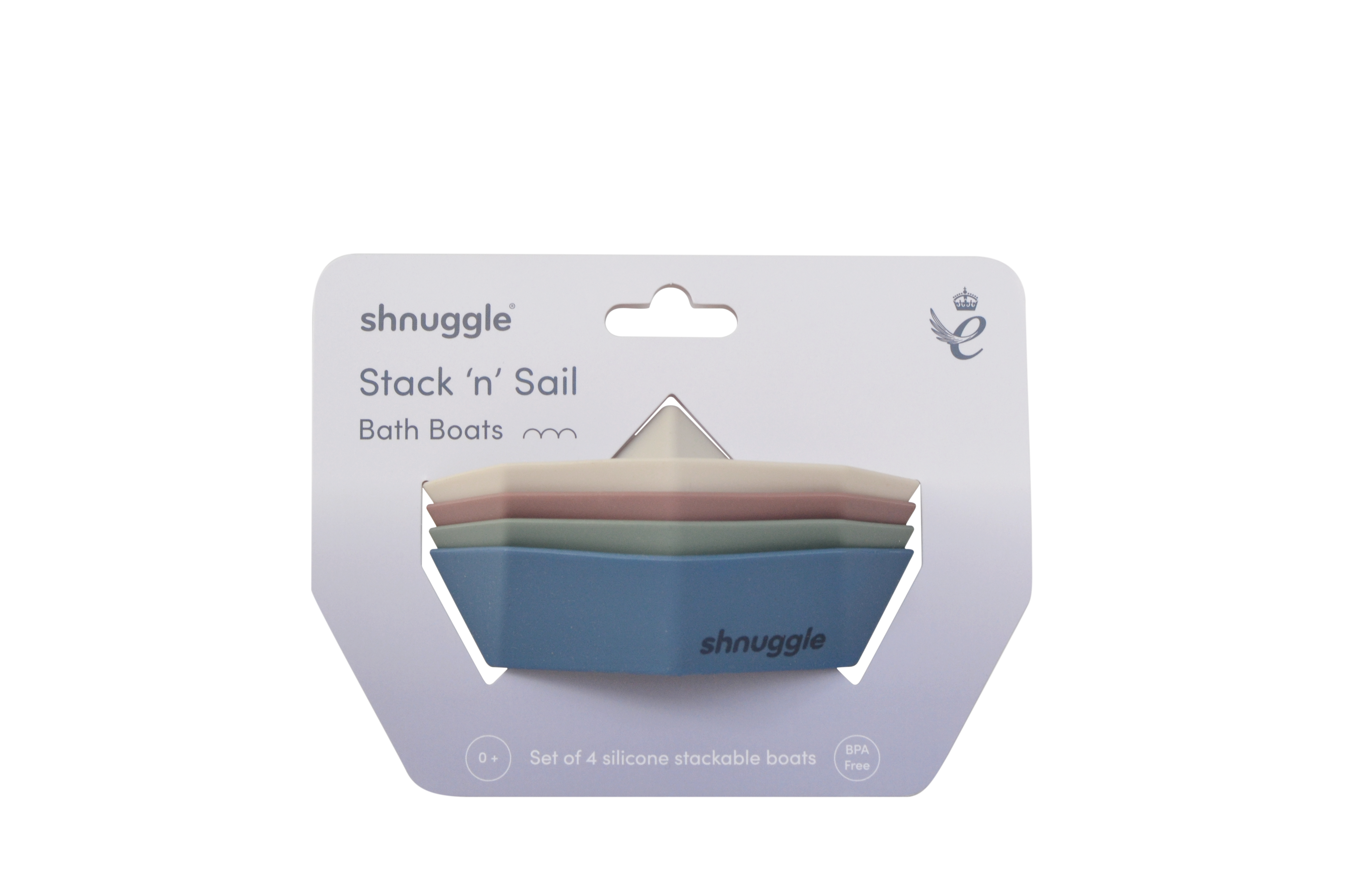 Shnuggle Stack 'n' Sail Silicone Boats