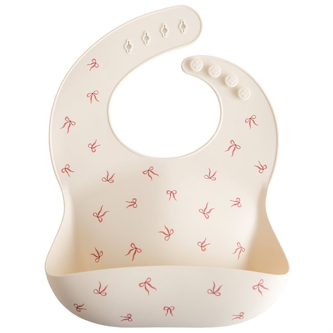 Mushie Silicone Bib