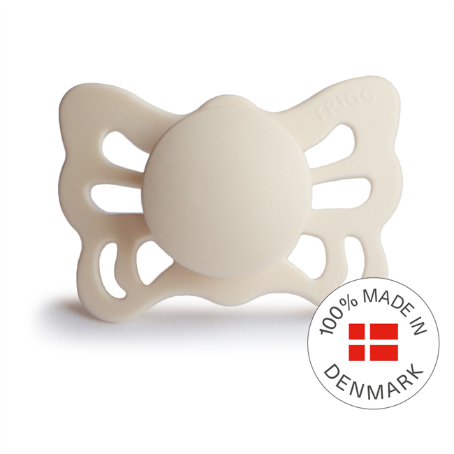 Frigg Butterfly - Anatomical Silicone Pacifier - Cream