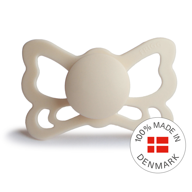 Frigg Butterfly - Anatomical Silicone Pacifier - Cream