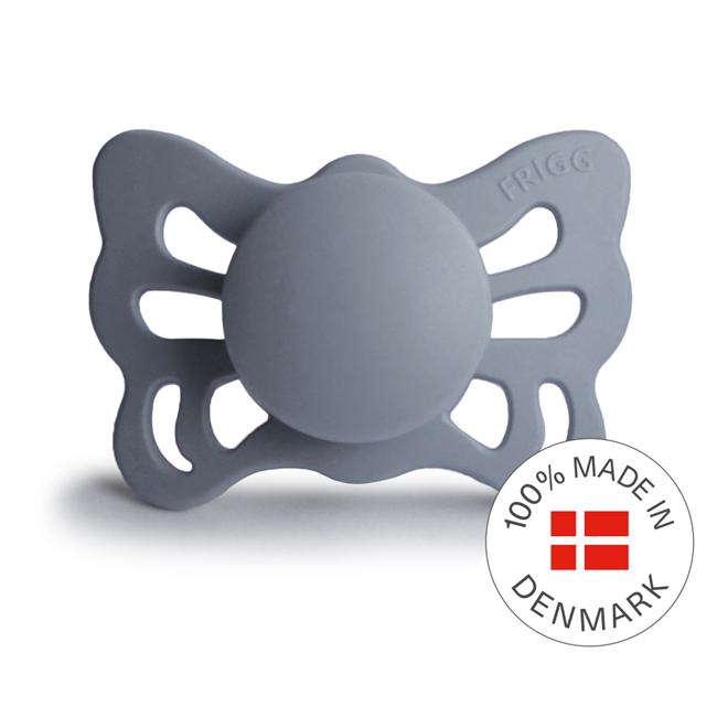 Frigg Butterfly - Anatomical Silicone Pacifier - Great Gray