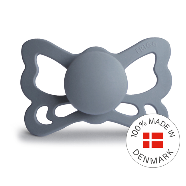 Frigg Butterfly - Anatomical Silicone Pacifier - Great Gray