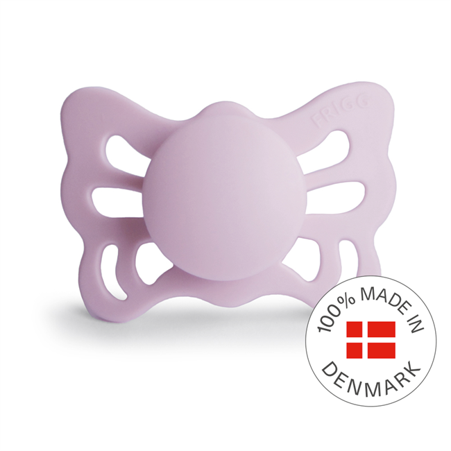 Frigg Butterfly - Anatomical Silicone Pacifier - Soft Lilac