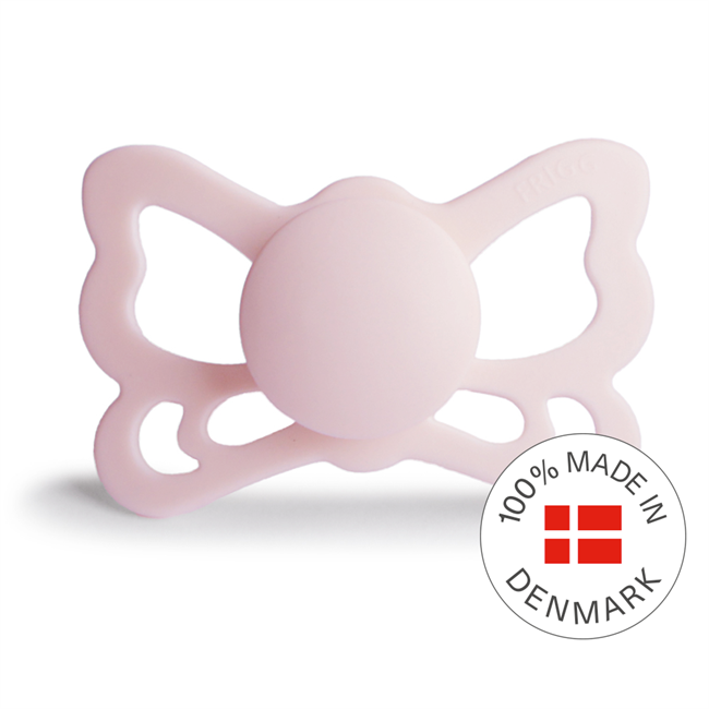 Frigg Butterfly - Anatomical Silicone Pacifier - White Lilac