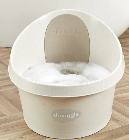 Shnuggle Eco Toddler Bath | Cookies & Cream