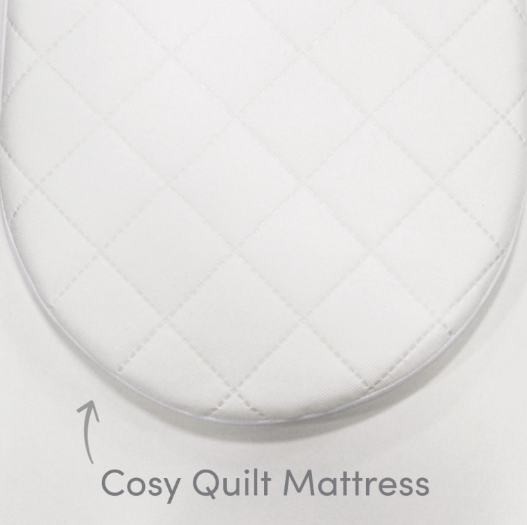 Shnuggle Dreami Quilted Moses Basket Mattress