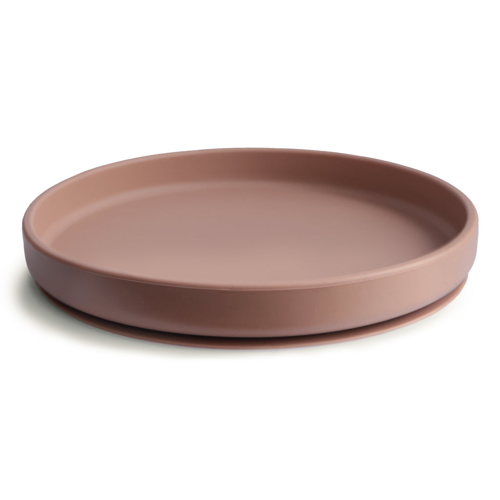 Mushie Classic Silicone "Stay-Put" Suction Plate