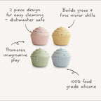 Mushie Mix and Match Cupcake Toy