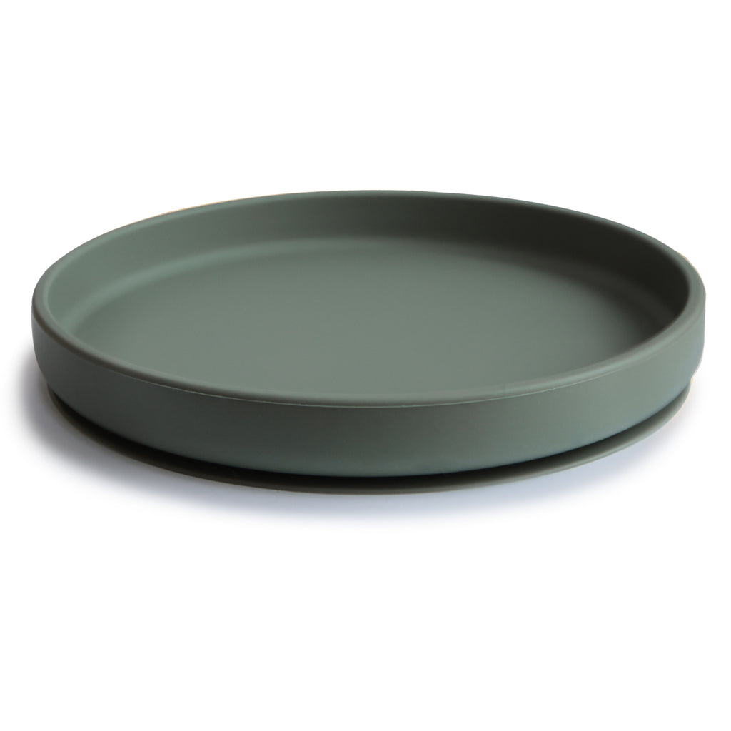 Mushie Classic Silicone "Stay-Put" Suction Plate