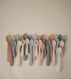 Mushie First Feeding Baby Spoons 2-Pack