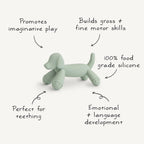 Mushie Figurine Teether