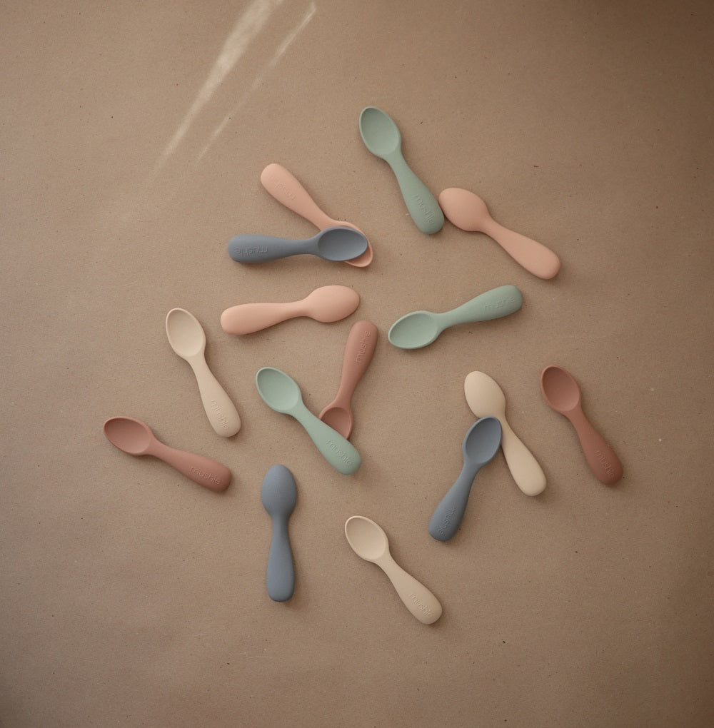 Mushie Toddler Starter Spoon (2 Pack)