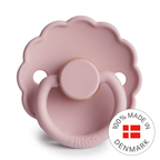 Frigg Daisy - Round Latex Pacifier - Baby Pink