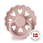 FRIGG Fairytale - Round Silicone Pacifier - The Little Match Girl (Blush)