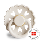 FRIGG Fairytale - Round Latex Pacifier - The Ugly Duckling (Cream)