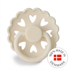 FRIGG Fairytale - Round Silicone Pacifier - The Ugly Duckling (Cream)
