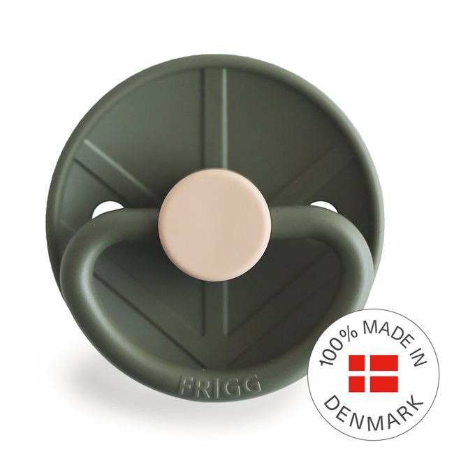 FRIGG Little Viking - Silicone Pacifier - Olive (Ragnar)