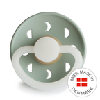 FRIGG Moon Night - Round Latex Pacifier - Sage