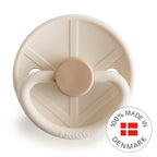 FRIGG Little Viking - Silicone Pacifier - Cream (Sigrid)