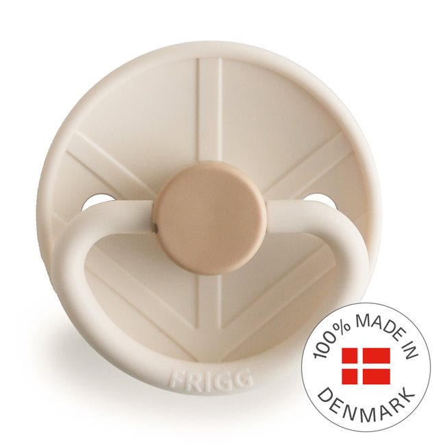 FRIGG Little Viking - Silicone Pacifier - Cream (Sigrid)
