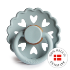 FRIGG Fairytale - Round Latex Pacifier - Ole Lukoie (Stone Blue)