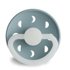 Frigg Moon Night - Round Silicone Pacifier - Stone Blue