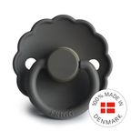 FRIGG Daisy - Round Latex Pacifier - Graphite