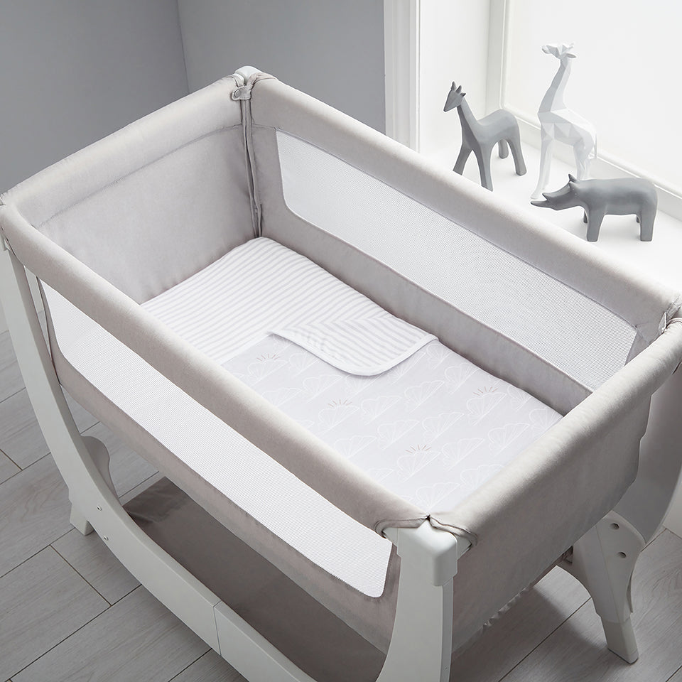 Shnuggle Air Crib Bedding Set | Handy 3 Pack - Made from 100% super soft cotton