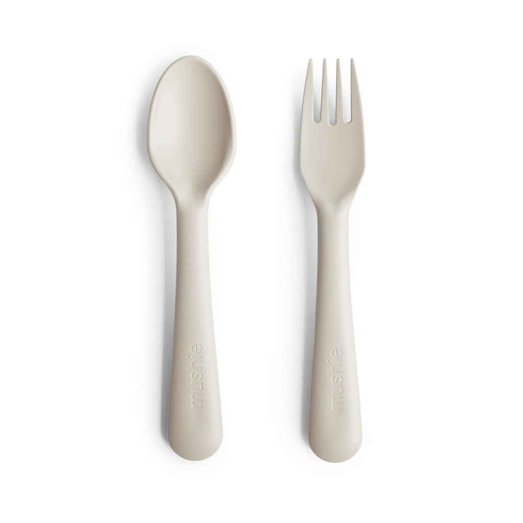 Mushie Fork & Spoon Set