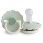 FRIGG Daisy Colourblock - Round Silicone Pacifier - Little Darling