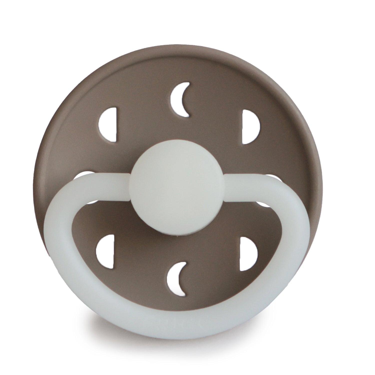 Frigg Moon Night - Round Silicone Pacifier - Portobello