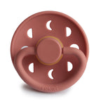 Frigg Moon - Round Latex Pacifier - Powder Blush
