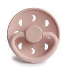Frigg Moon - Round Silicone Pacifier - Blush