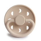 Frigg Moon - Round Silicone Pacifier - Croissant