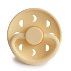 Frigg Moon - Round Latex Pacifier - Pale Daffodil